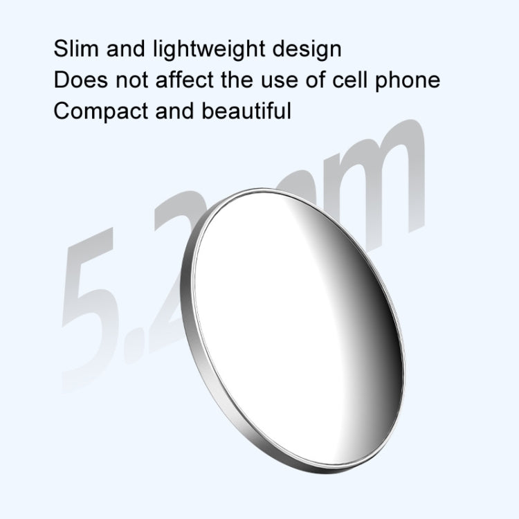 Mobile Phone Rear Camera Magnetic Selfie Mirror HD Reflective Phone Reference Mirror(Silver) - Others Accessories by PMC TechLife | Online Shopping South Africa | PMC TechLife