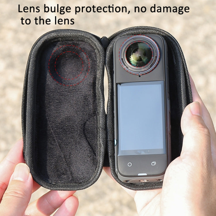 For Insta360 X4 Mini Storage Bag Lightweight Waterproof Body Box(Deep Gray) - Case & Bags by PMC TechLife | Online Shopping South Africa | PMC TechLife