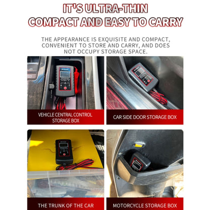 RJtianye 6V/12V ASE Adapter Cable Car Motorcycle Lawn Mower Battery Charger(EU Plug) - Battery Charger by RJtianye | Online Shopping South Africa | PMC Jewellery | Buy Now Pay Later Mobicred