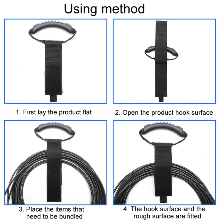 Weighted Storage Packing Tape Portable Hose Organization Tying Strap, Specification: M - free shipping - PMC TechLife - Order now!