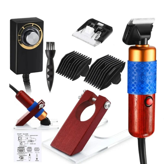 200W Carpet Trimmer Rug Tufting Carver Pet Grooming Shaver with Speed Adjustable Blade(EU Plug) - Electric Clipper by PMC Jewellery | Online Shopping South Africa | PMC Jewellery | Buy Now Pay Later Mobicred