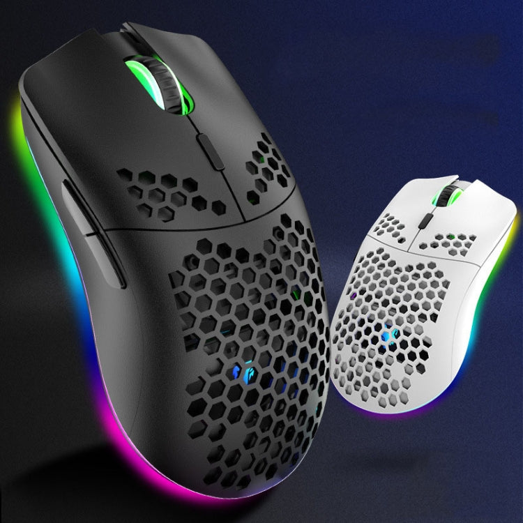 XUNSVFOX XYH80 Hollow Hole Rechargeable Wireless Gaming Mouse RGB Light Computer Office Mouse(Blue) - Wireless Mice by XUNSVFOX | Online Shopping South Africa | PMC Jewellery | Buy Now Pay Later Mobicred