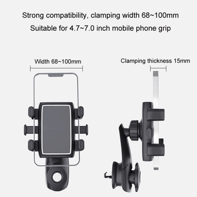 Car Multifunctional 360-degree Rotating Mobile Phone Holder(Air Outlet Model) - Car Holders by PMC TechLife | Online Shopping South Africa | PMC TechLife | Buy Now Pay Later Mobicred