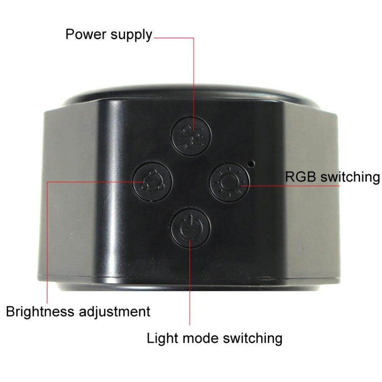 JSK-C38 Rechargeable Double Side Lighted Magnetic Wall Lamp Remote Control Night Light(White) - Wall Lamps by PMc TechLife | Online Shopping South Africa | PMc TechLife | Buy Now Pay Later Mobicred