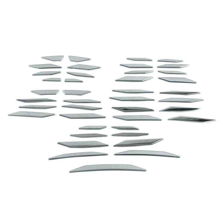 For Toyota Highlander 2020-2022 Front Grille Starry Sticker Decoration - Front Grille Decoration Strip by PMC TechLife | Online Shopping South Africa | PMC TechLife | Buy Now Pay Later Mobicred