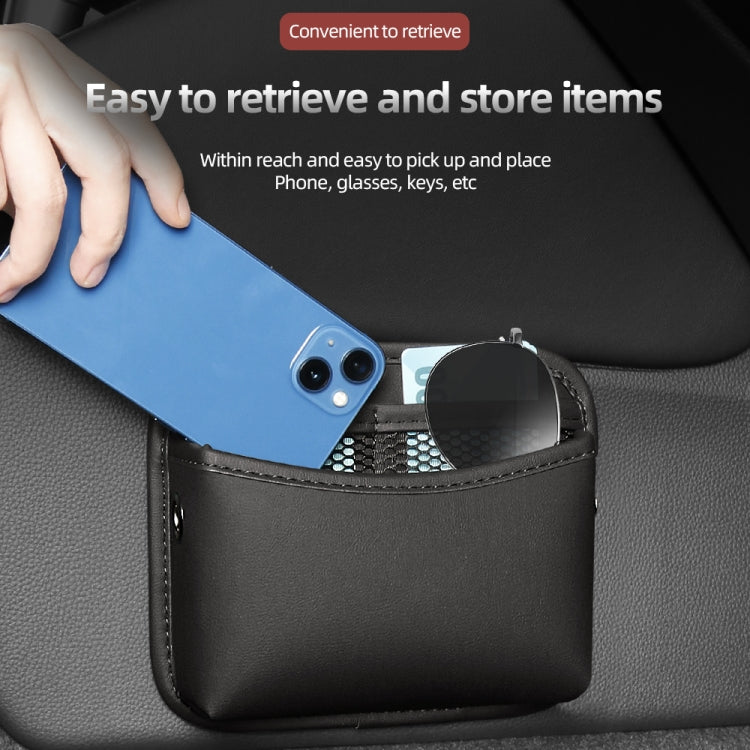 Adhesive Multifunctional Storage Bag for Car Center Console(Red) - Stowing Tidying by PMC TechLife | Online Shopping South Africa | PMC TechLife | Buy Now Pay Later Mobicred