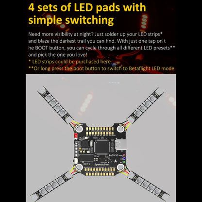 SpeedyBee BLS 50A 4-in-1 ESC 3-6S Lipo Barometer For RC Drone - Flight Controller by PMC Jewellery | Online Shopping South Africa | PMC Jewellery | Buy Now Pay Later Mobicred