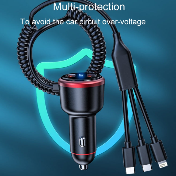 Vehicle Mini Fast Charging Charger Car One To Three Cigarette Lighter, Model: Regular Version - Car Charger by PMC Jewellery | Online Shopping South Africa | PMC Jewellery | Buy Now Pay Later Mobicred