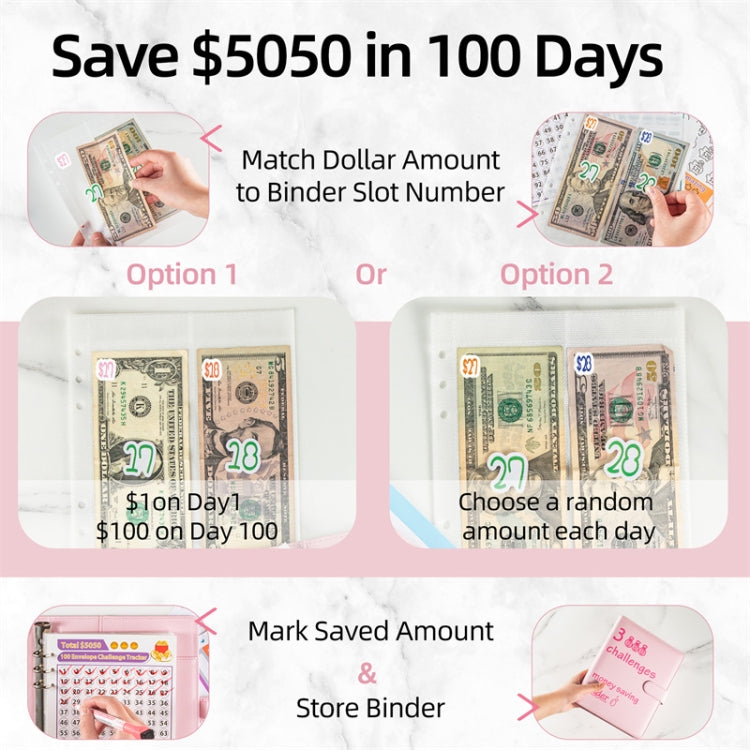 25sheets /Set A5 6 Holes Save Money Challenge Envelopes Replacement Inner Page, Spec: Set 2 - Notebooks by PMc TechLife | Online Shopping South Africa | PMc TechLife | Buy Now Pay Later Mobicred