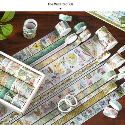 27rolls /Box Long Season Washi Tape DIY Scrapbook Stickers(Wild Adventure) - Handbook Decorative Stickers by PMC Jewellery | Online Shopping South Africa | PMC Jewellery | Buy Now Pay Later Mobicred