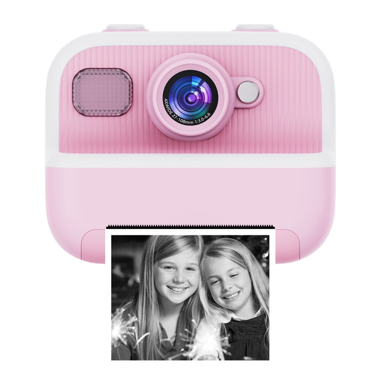 M8 2.4-Inch 1080P HD 2400W Pixel Dual-Camera Children Thermal Printing Camera, Color: Pink+32GB - Children Cameras by PMC Jewellery | Online Shopping South Africa | PMC Jewellery | Buy Now Pay Later Mobicred