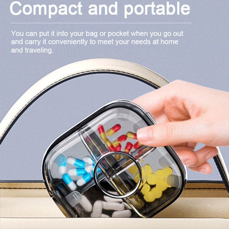 Multi-functional Portable Mini Pill Dispenser Organizer(Transparent Green) - free shipping - PMC TechLife - Order now!