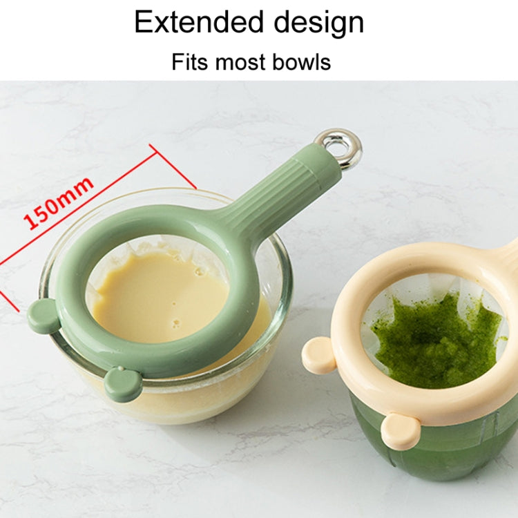 Household Soymilk Strainer Kitchen Juicer Residue Filter(Green) - Filters by PMc TechLife | Online Shopping South Africa | PMc TechLife | Buy Now Pay Later Mobicred