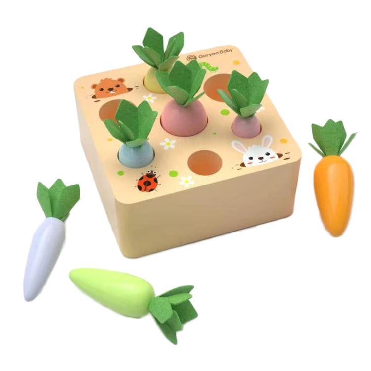 Goryeobaby Children Simulation Pulling Carrot Toy Kindergarten Sensory Educational Toy(Colorful) - Early Education Toys by Goryeobaby | Online Shopping South Africa | PMC Jewellery | Buy Now Pay Later Mobicred