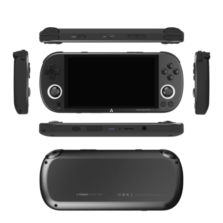Trimui Smart Pro 4.96 Inch IPS Screen Handheld Game Console Open Source Linux System 128G(Black) - free shipping - PMC Jewellery - Order now!