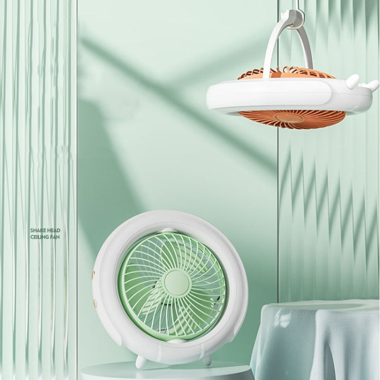 Night Light Desktop Folding Fan Outdoor Camping Hanging Mini Fan, Color: Orange Basic - Electric Fans by PMC TechLife | Online Shopping South Africa | PMC TechLife | Buy Now Pay Later Mobicred