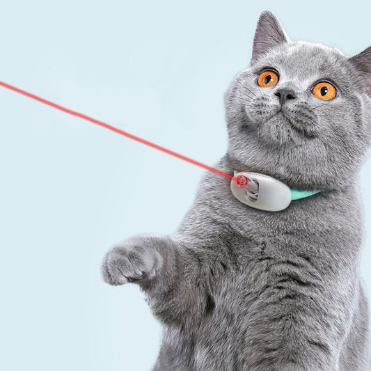 Smart Laser Cat Teaser Collar Adjustable USB Rechargeable Infrared Cat Teaser Stick(English Version) - LED Projection Toys by PMC Jewellery | Online Shopping South Africa | PMC Jewellery | Buy Now Pay Later Mobicred