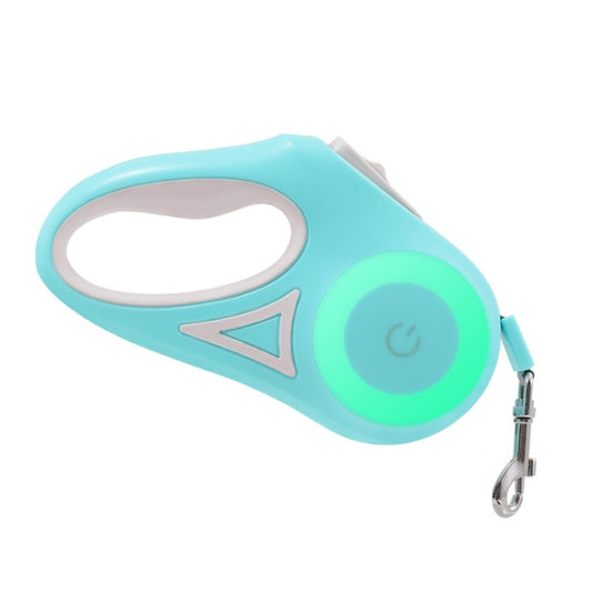 LED Light Luminous Pet Dog Leash Automatic Retractable Dog Walking Leash, Color: 3m Green - Leashes & Chest Strap by PMC Jewellery | Online Shopping South Africa | PMC Jewellery | Buy Now Pay Later Mobicred