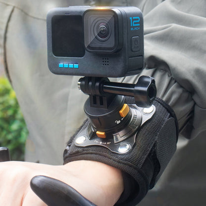 Universal Magnetic Quick-release Wrist Strap Mount for Sports Cameras, Spec: With Phone Clip - Wrist Strap by PMC Jewellery | Online Shopping South Africa | PMC Jewellery | Buy Now Pay Later Mobicred