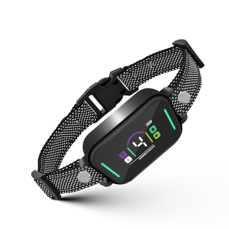 Color Screen Stop Bark Dog Trainer Anti Barking Pet Products(Black) - Training Aids by PMC TechLife | Online Shopping South Africa | PMC TechLife | Buy Now Pay Later Mobicred