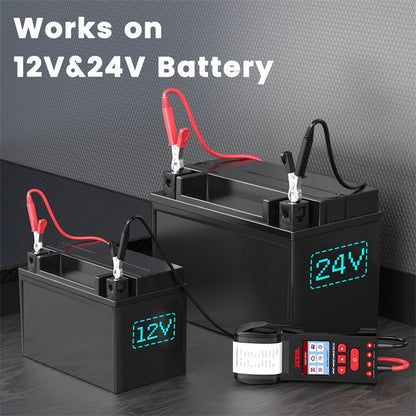 ANCEL 12V/24V Printer-Type Car Battery Tester Battery Power CCA Internal Resistance Life Detector(BST600) - Electronic Test by ANCEL | Online Shopping South Africa | PMC Jewellery | Buy Now Pay Later Mobicred