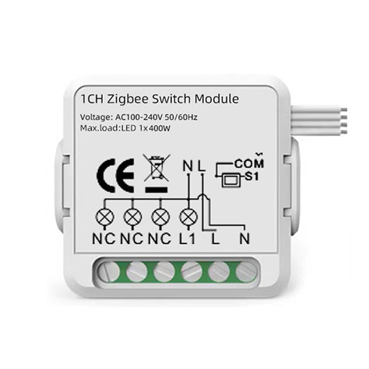 1CH Zigbee Smart Switch Module For Alexa / Google Home / Tuya Smart Life APP - Smart Switch by PMC TechLife | Online Shopping South Africa | PMC TechLife | Buy Now Pay Later Mobicred