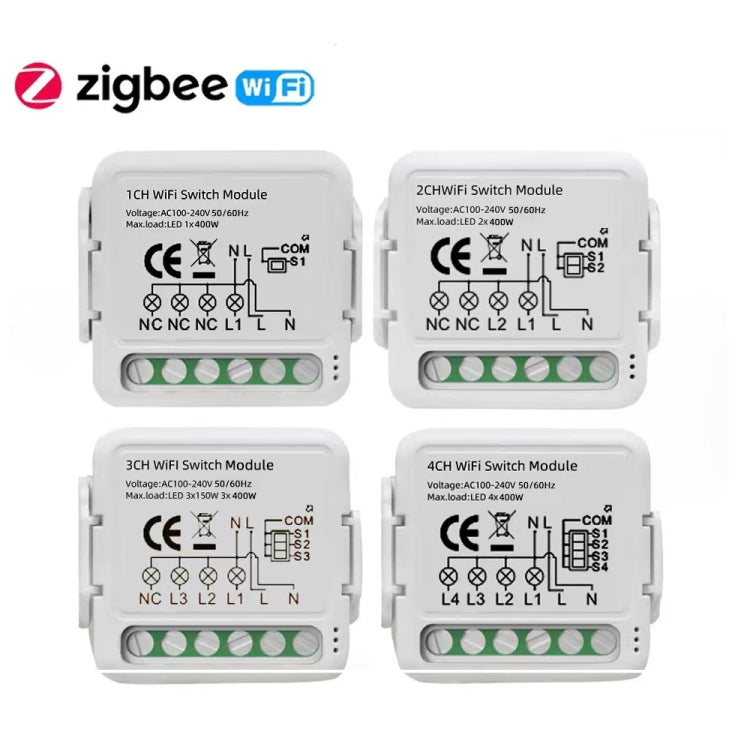 3CH Zigbee Smart Switch Module For Alexa / Google Home / Tuya Smart Life APP - Smart Switch by PMC TechLife | Online Shopping South Africa | PMC TechLife | Buy Now Pay Later Mobicred