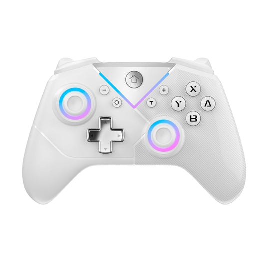 CM-617  Wireless Bluetooth Game Controller for Switch / Android / IOS / PC / Smart TV(Colorful White) - Gamepads by PMC Jewellery | Online Shopping South Africa | PMC Jewellery | Buy Now Pay Later Mobicred