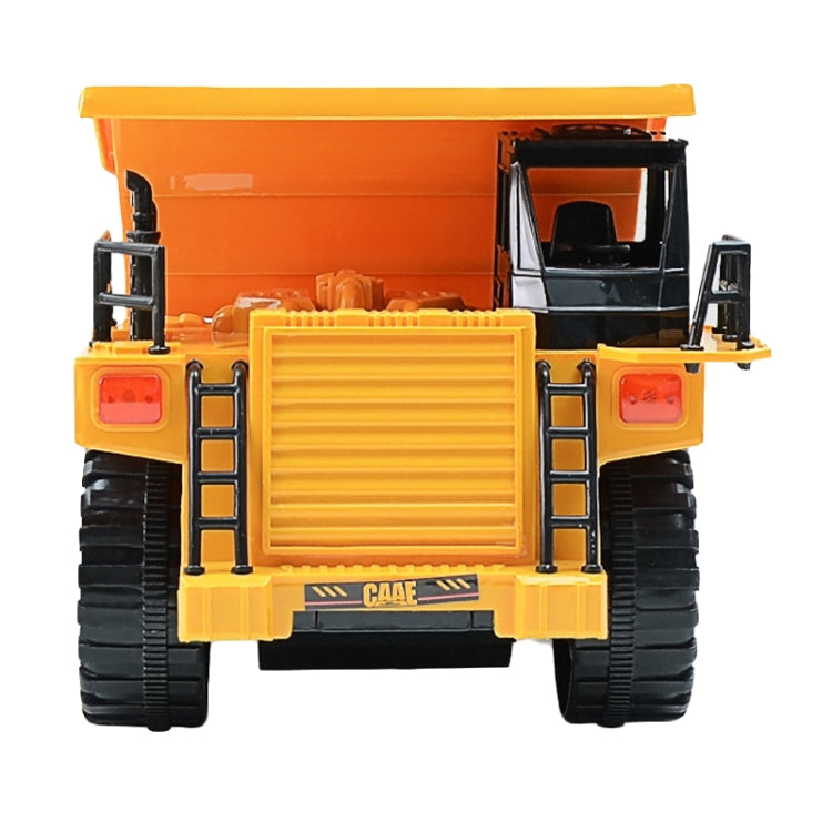 2.4G RC Dumper Truck Simulation Engineering Vehicle Model Children Electrical RC Truck Toy(Yellow) - RC Cars by PMC Jewellery | Online Shopping South Africa | PMC Jewellery | Buy Now Pay Later Mobicred