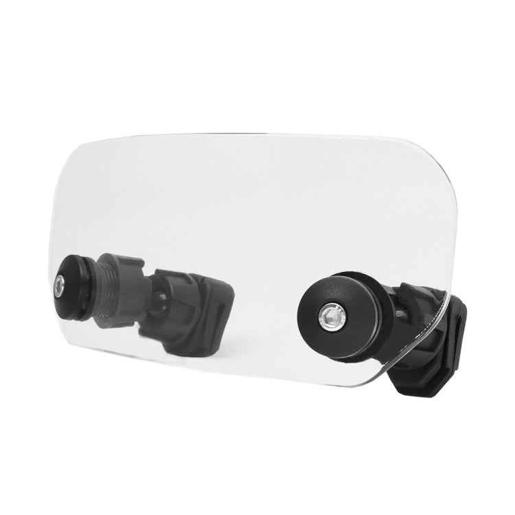 Motorcycle Modification Heightened Adjustable Windshield(Transparent) - Ornamental Parts by PMC TechLife | Online Shopping South Africa | PMC TechLife | Buy Now Pay Later Mobicred