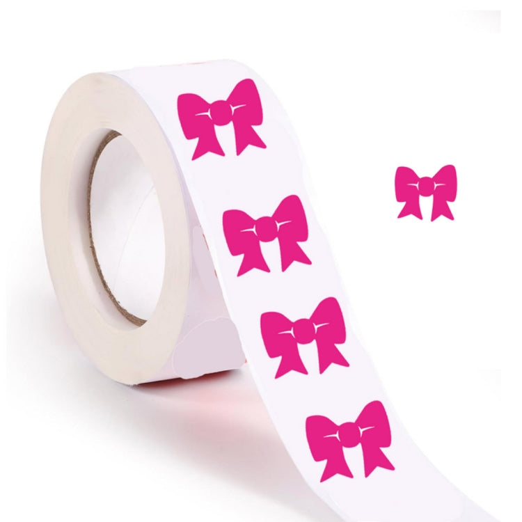 500pcs /Roll Pink Bow Tanning Sunbathing Stickers Self Adhesive Body Stickers - Sticker & Tags by PMC Jewellery | Online Shopping South Africa | PMC Jewellery | Buy Now Pay Later Mobicred