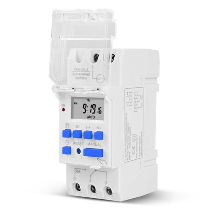 SINOTIMER TM919A-3 24V 16A Din Rail Mount Digital Timer Switch Microcomputer Weekly Programmable Time Relay Control - Switch by SINOTIMER | Online Shopping South Africa | PMC Jewellery | Buy Now Pay Later Mobicred