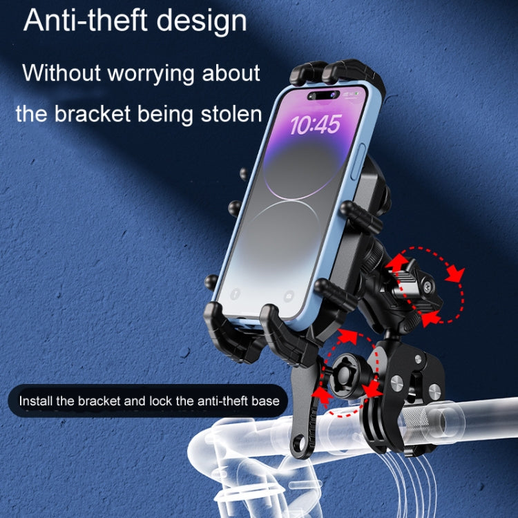 Kewig Motorcycle Octopus Holder Anti-Theft Motorcycle Cell Phone Mounts, Model: M26-C1 - free shipping - PMC TechLife - Order now!
