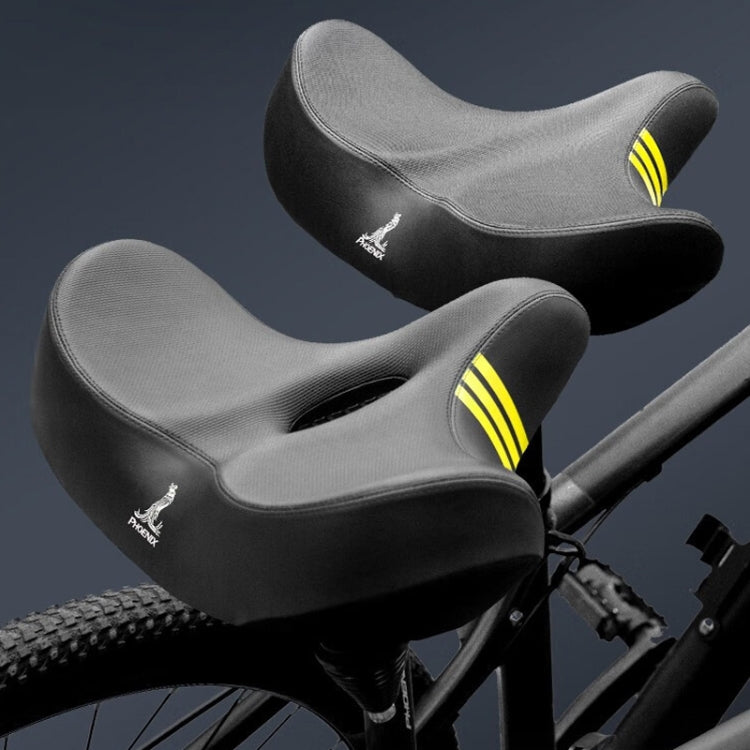 Phoenix 3D Bicycle Enlarged Thickened Soft Seat Cushion Hollow Spring Shock Absorber Ball Type - Bicycle Saddle by Phoenix | Online Shopping South Africa | PMC Jewellery | Buy Now Pay Later Mobicred