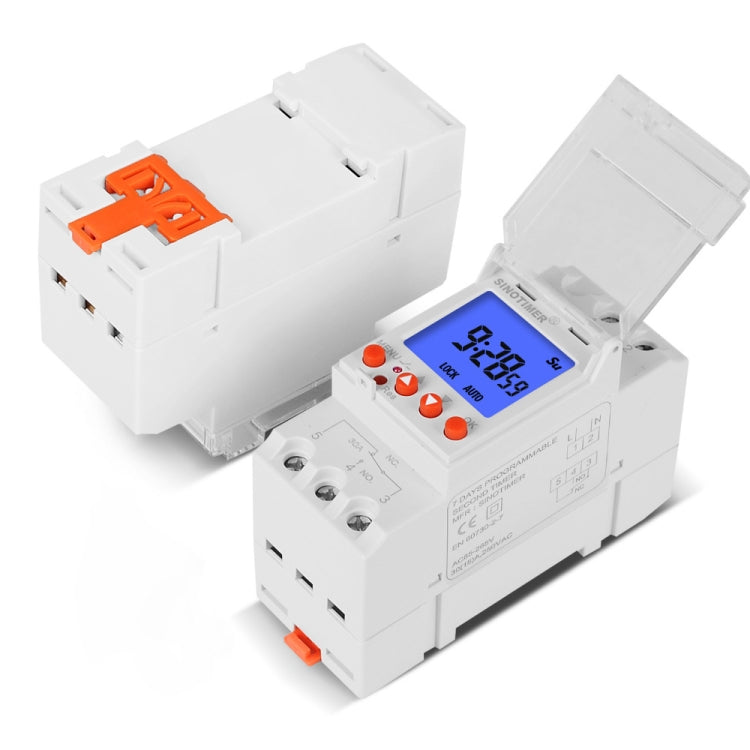 SINOTIMER TM928SBKL 85-265V 30A  1 Second to 168 Hours Programmable Electronic Time Switch - free shipping - PMC TechLife - Order now!