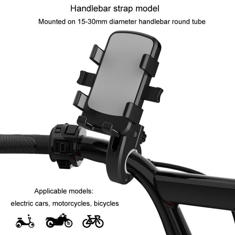 Mountain Road Bike Phone Holder Motorcycle Aluminum Alloy Riding Navigation Bracket, Model: Handlebar Model - Holder by PMC Jewellery | Online Shopping South Africa | PMC Jewellery | Buy Now Pay Later Mobicred