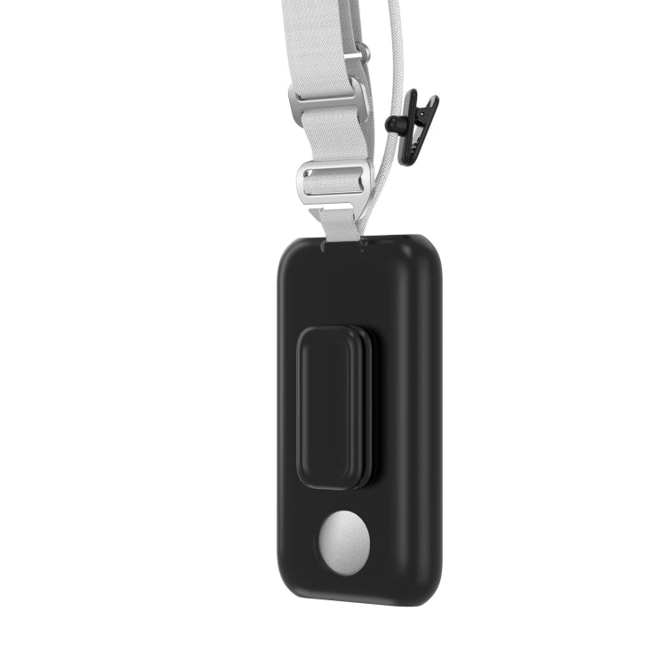 For Apple Vision Pro Battery PC Case Holder With Belt Clip And Shoulder Strap VR Headset Accessory(Black) - free shipping - PMC Jewellery - Order now!