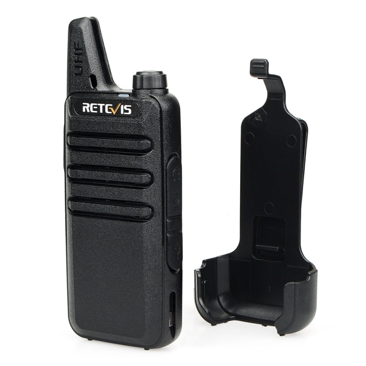 RETEVIS RT22 Hotel Mini Charging Two-Way Wireless Intercom Walkie Talkie(US Frequency with Plug) - Handheld Walkie Talkie by RETEVIS | Online Shopping South Africa | PMC Jewellery | Buy Now Pay Later Mobicred