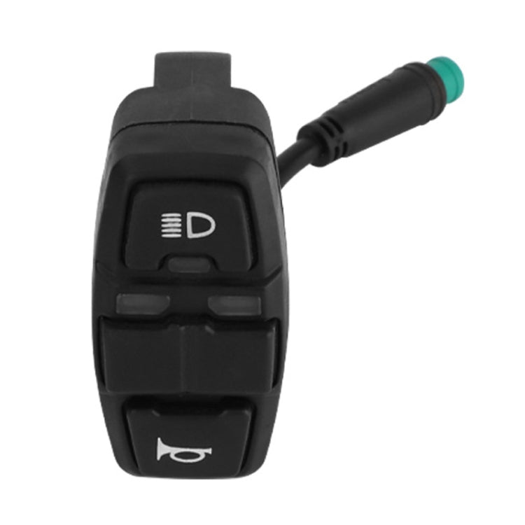 For KUGOO M5 AIMITE Electrical Scooter Horn Headlight Steering Control Three Function Switch(Black) - Accessories & Parts by AIMITE | Online Shopping South Africa | PMC TechLife | Buy Now Pay Later Mobicred