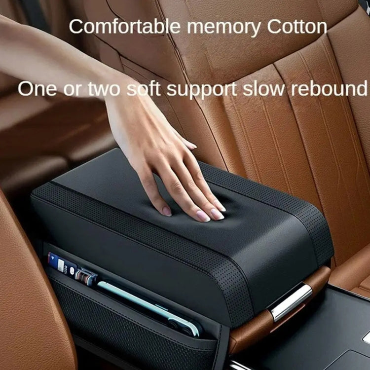 Car Armrest Box Heightening Pad Memory Foam Elbow Support(Black) - Stowing Tidying by PMC TechLife | Online Shopping South Africa | PMC TechLife | Buy Now Pay Later Mobicred
