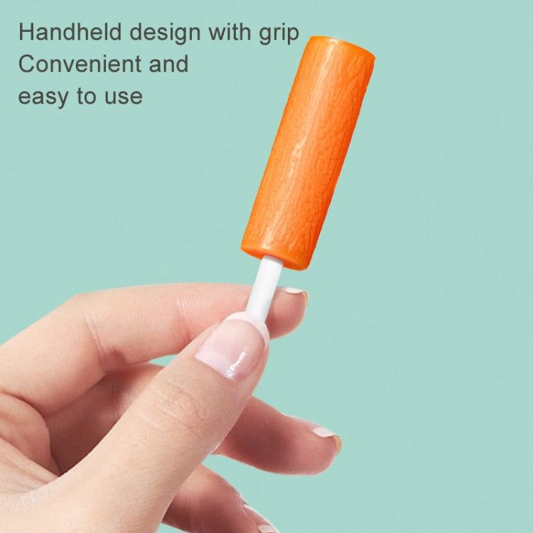 Fawnmum 2pcs /Box Handheld Hollow Cylinder Orthodontic Bite Sticks(Strawberry) - free shipping - PMc TechLife - Order now!