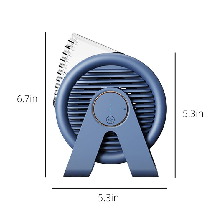 F7 Snail-shaped Desktop Mini Portable Bladeless Air Circulation Fan(White) - Electric Fans by PMC TechLife | Online Shopping South Africa | PMC TechLife | Buy Now Pay Later Mobicred