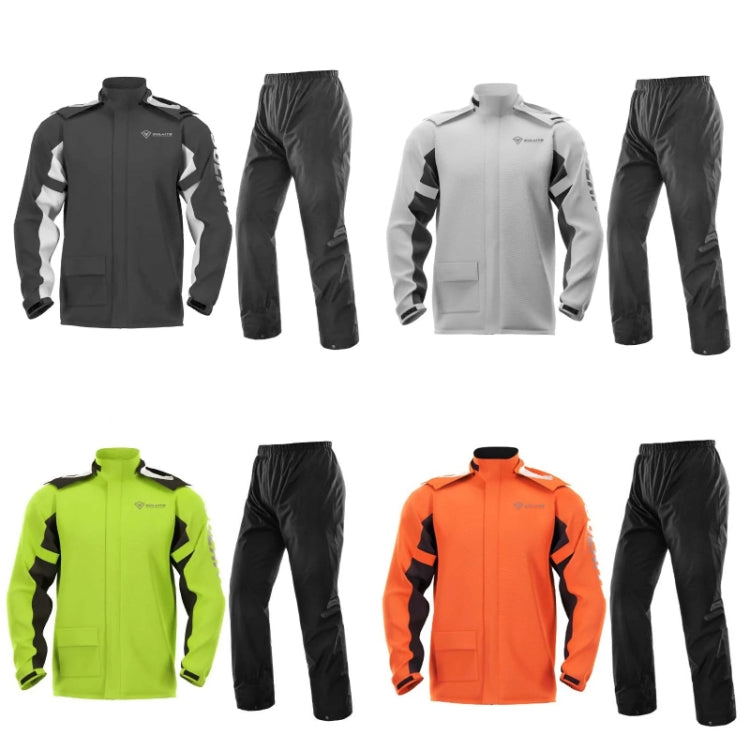 SULAITE Outdoor Motorcycle Riding Full Body Split Raincoat Suit, Size: L(Green) - Raincoat by SULAITE | Online Shopping South Africa | PMC TechLife | Buy Now Pay Later Mobicred