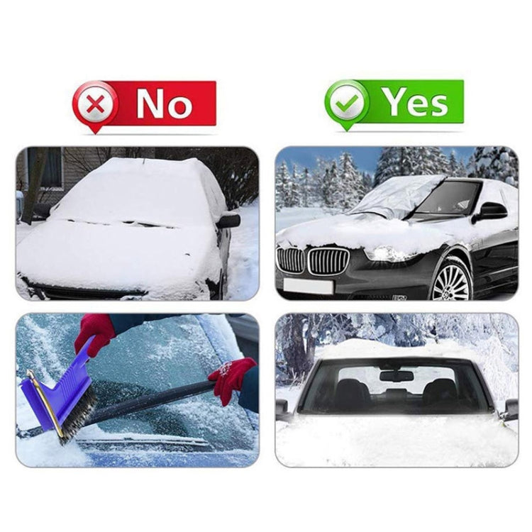 Automobile Silver Coated Cloth Sunshade Snow Shield, Style: Front Rubber Band - Window Foils & Solar Protection by PMC TechLife | Online Shopping South Africa | PMC TechLife | Buy Now Pay Later Mobicred
