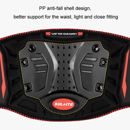 SULAITE Motorcycle Riding Breathable Anti-Fall Belt, Color: Yellow L/XL - Protective Gear by SULAITE | Online Shopping South Africa | PMC Jewellery | Buy Now Pay Later Mobicred