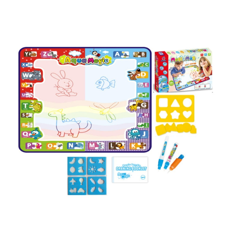 78x78cm Water Doodle Mat Writing Board Mat Magic Pen For Kids, Spec: Set 4 - Drawing Toys by PMC Jewellery | Online Shopping South Africa | PMC Jewellery | Buy Now Pay Later Mobicred