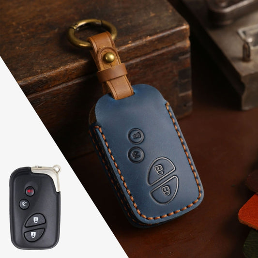 For Lexus RX270/ES240/LX570 Hallmo Car Key Cover, Color: 4 Keys Blue - Car Key Cases by Hallmo | Online Shopping South Africa | PMC Jewellery | Buy Now Pay Later Mobicred