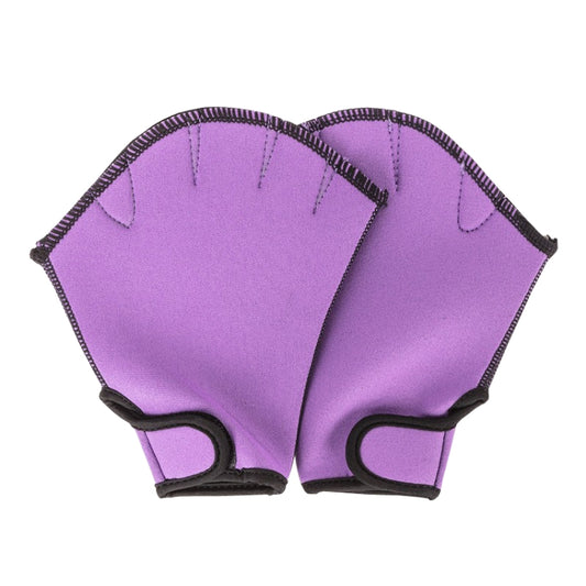 Swimming Training Duck Palm Webbing Multifunctional Snorkeling Gloves, Size: S(Purple) - Diving Gloves by PMC Jewellery | Online Shopping South Africa | PMC Jewellery | Buy Now Pay Later Mobicred