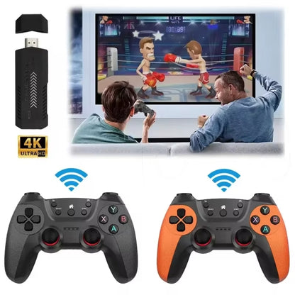 X2 Ultra Video Game Stick Console With 2.4G Double Wireless Controller 128GB - Pocket Console by PMC Jewellery | Online Shopping South Africa | PMC Jewellery | Buy Now Pay Later Mobicred