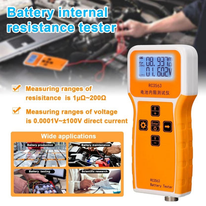 High-Precision Battery Voltage Internal Resistance Tester, Specifications: Host+Clamp - Battery & Resistance Tester by PMC Jewellery | Online Shopping South Africa | PMC Jewellery | Buy Now Pay Later Mobicred